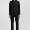 Blazer noir 100 % laine