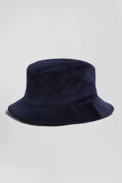 Bob en coton stretch bleu marine