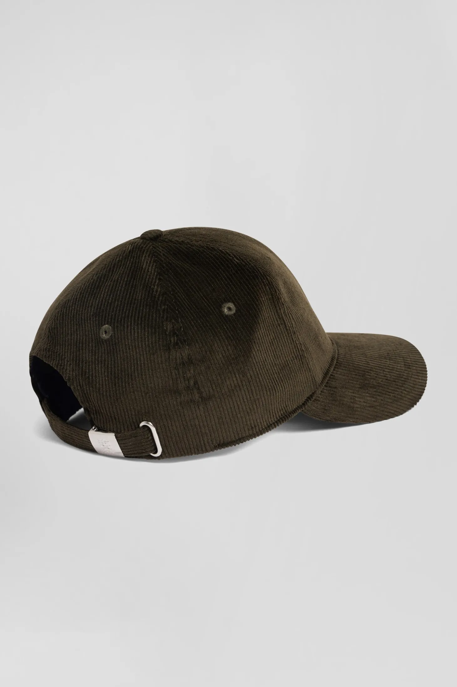 Casquette en velours côtelé kaki