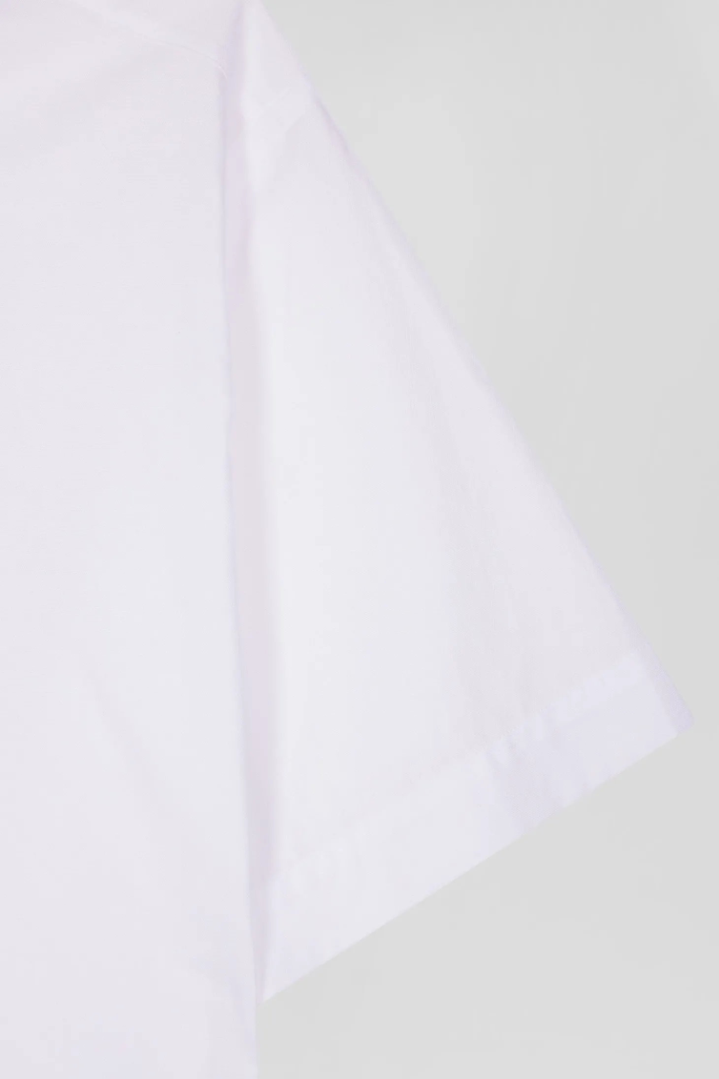 Chemisette en coton blanc coupe Regular broderie dos N°10