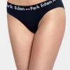 Culotte en coton stretch marine