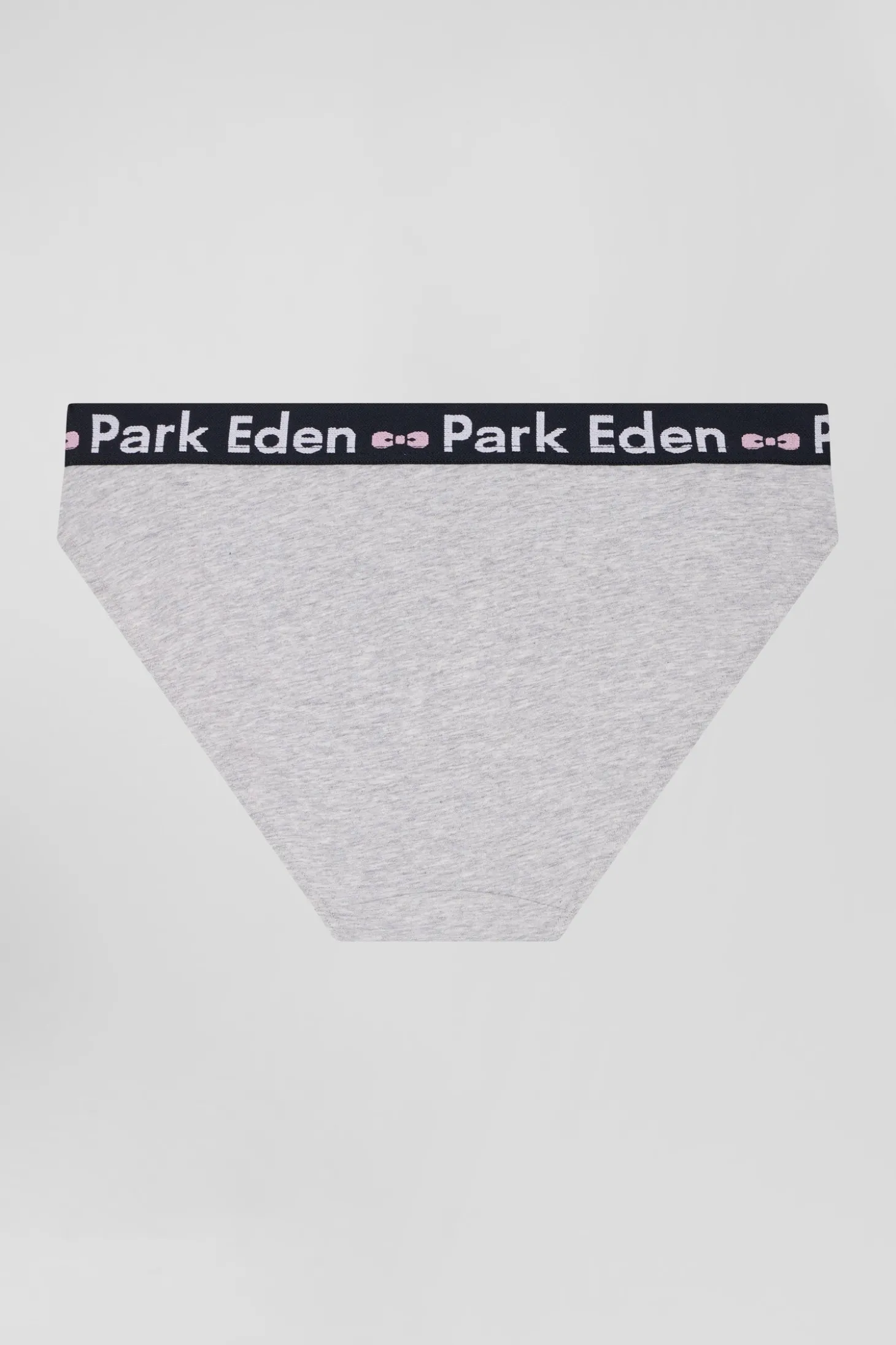 Culotte en coton stretch grise
