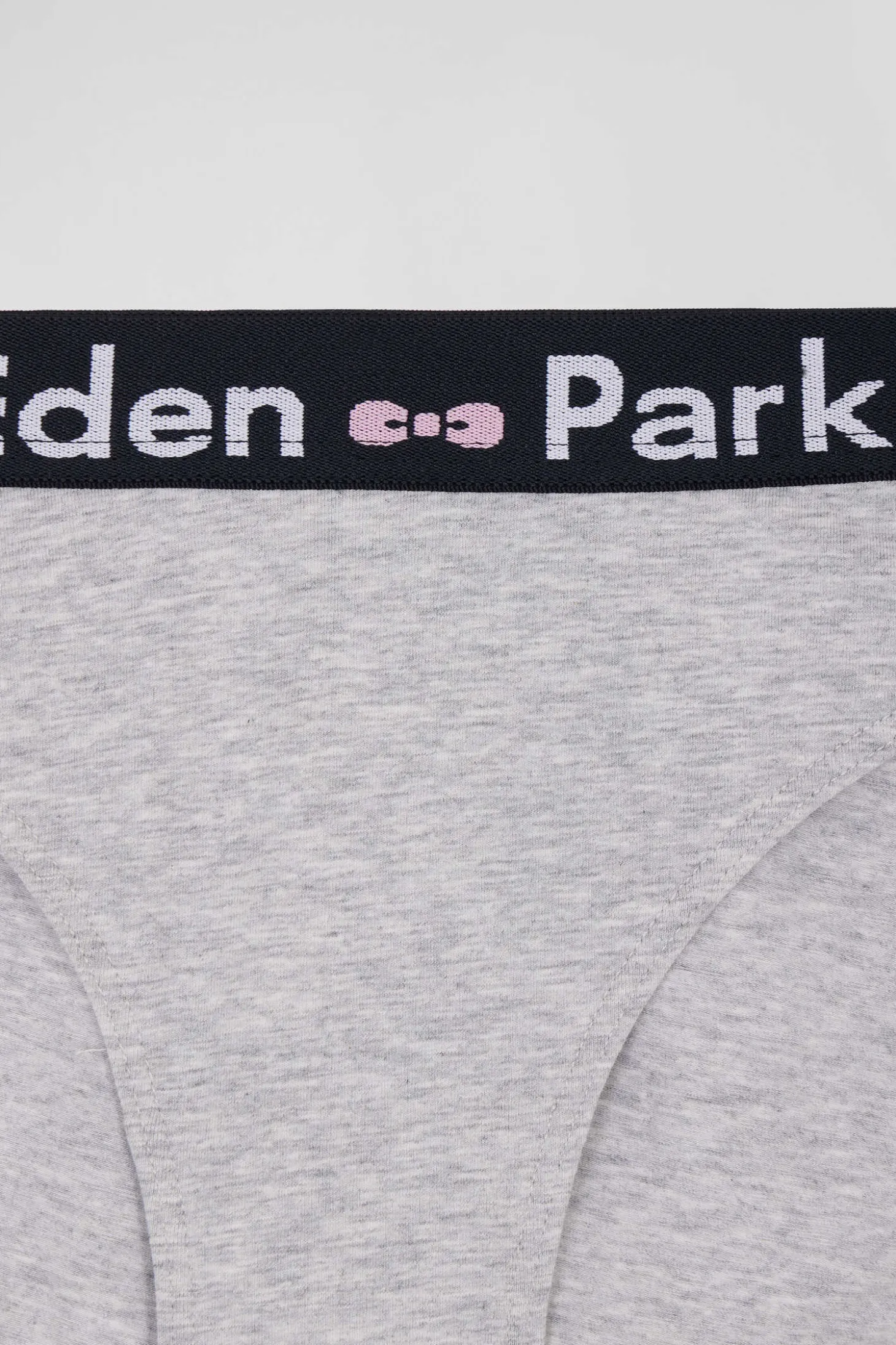 Culotte en coton stretch grise