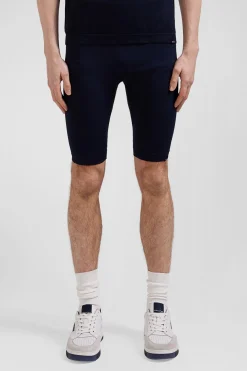 Cycliste de sport stretch bleu marine