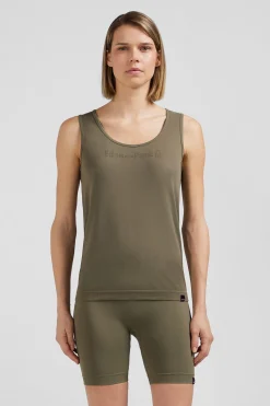 Débardeur de sport kaki