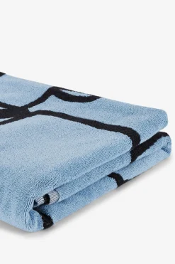 Drap de plage Bleu ciel
