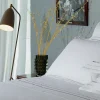 Housse de couette blanc et argenté - Avec toi et les bleus