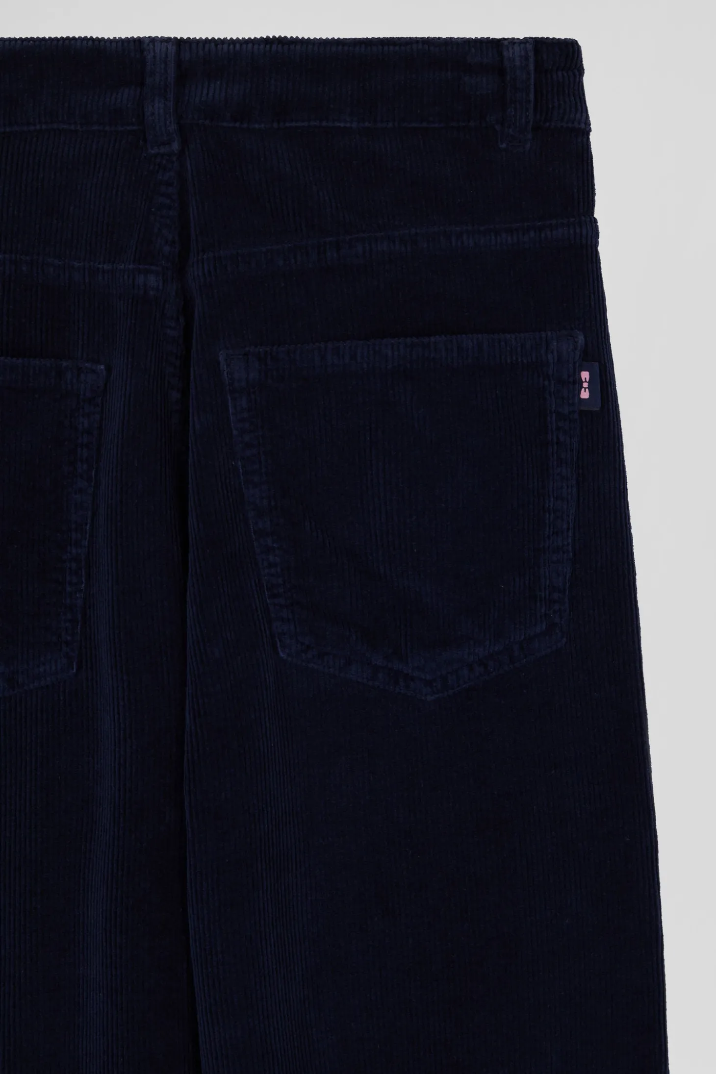 Jean 5 poches en coton stretch bleu marine coupe Comfort