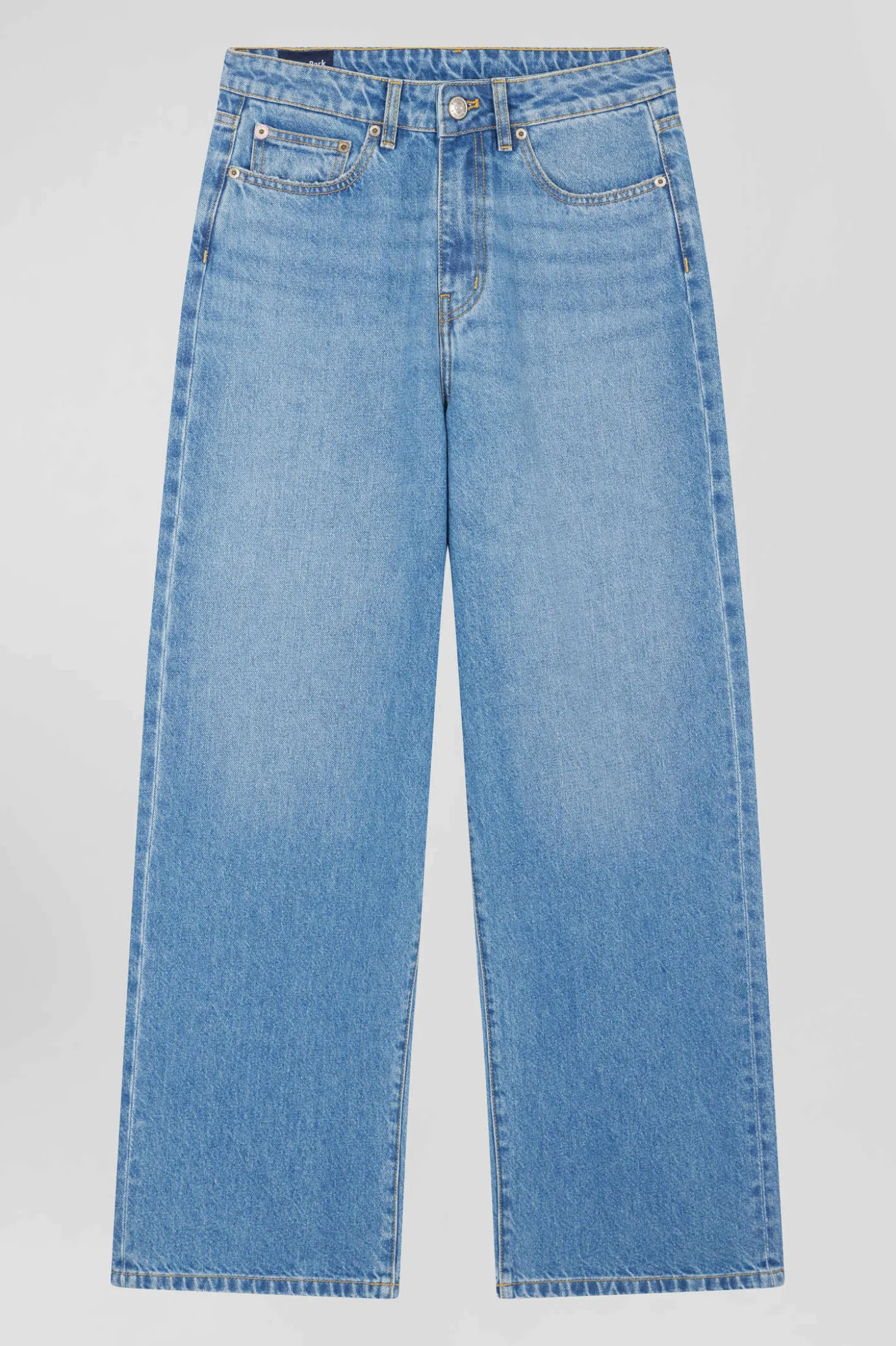 Jean en coton bleu coupe Relaxed
