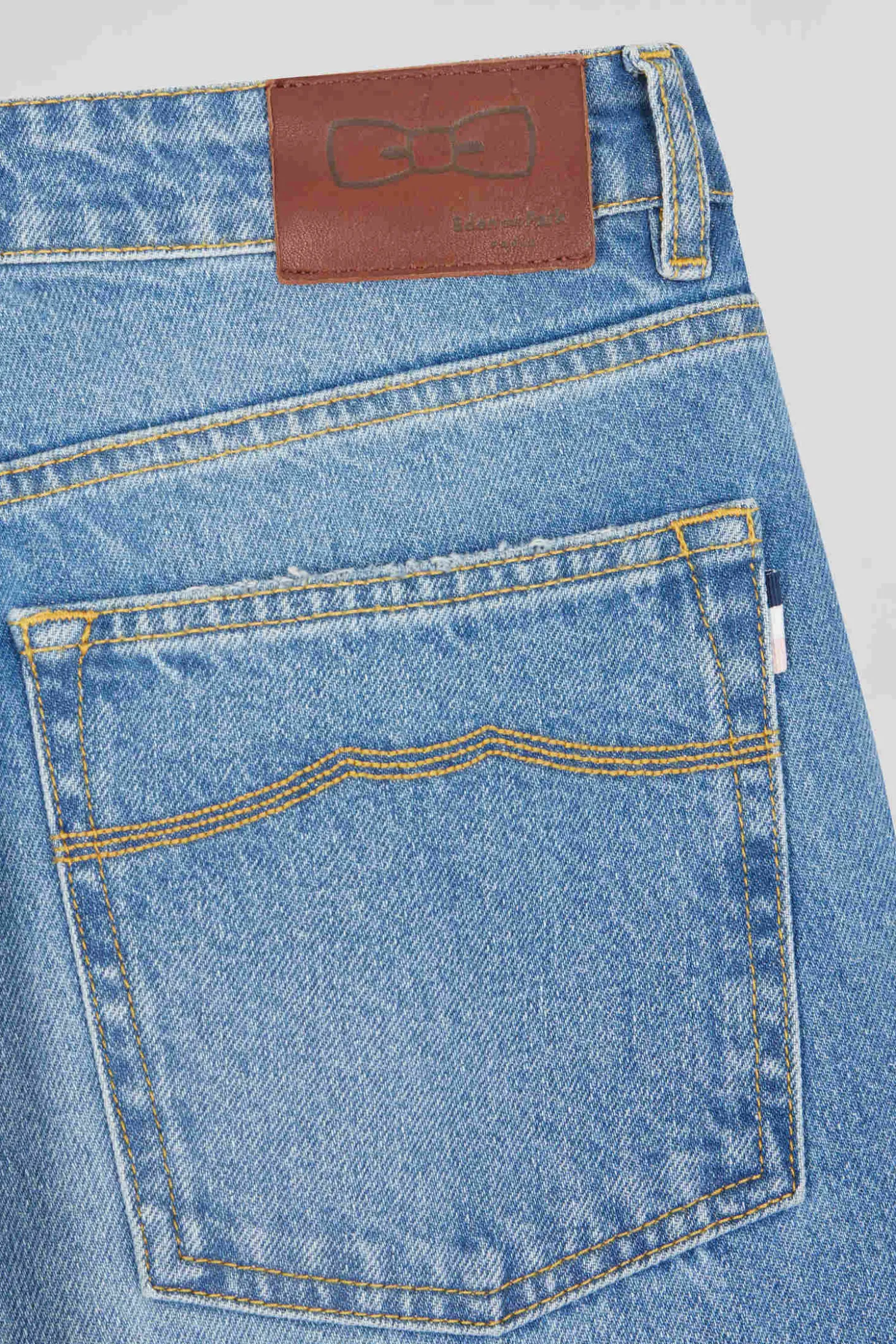 Jean en coton bleu coupe Relaxed