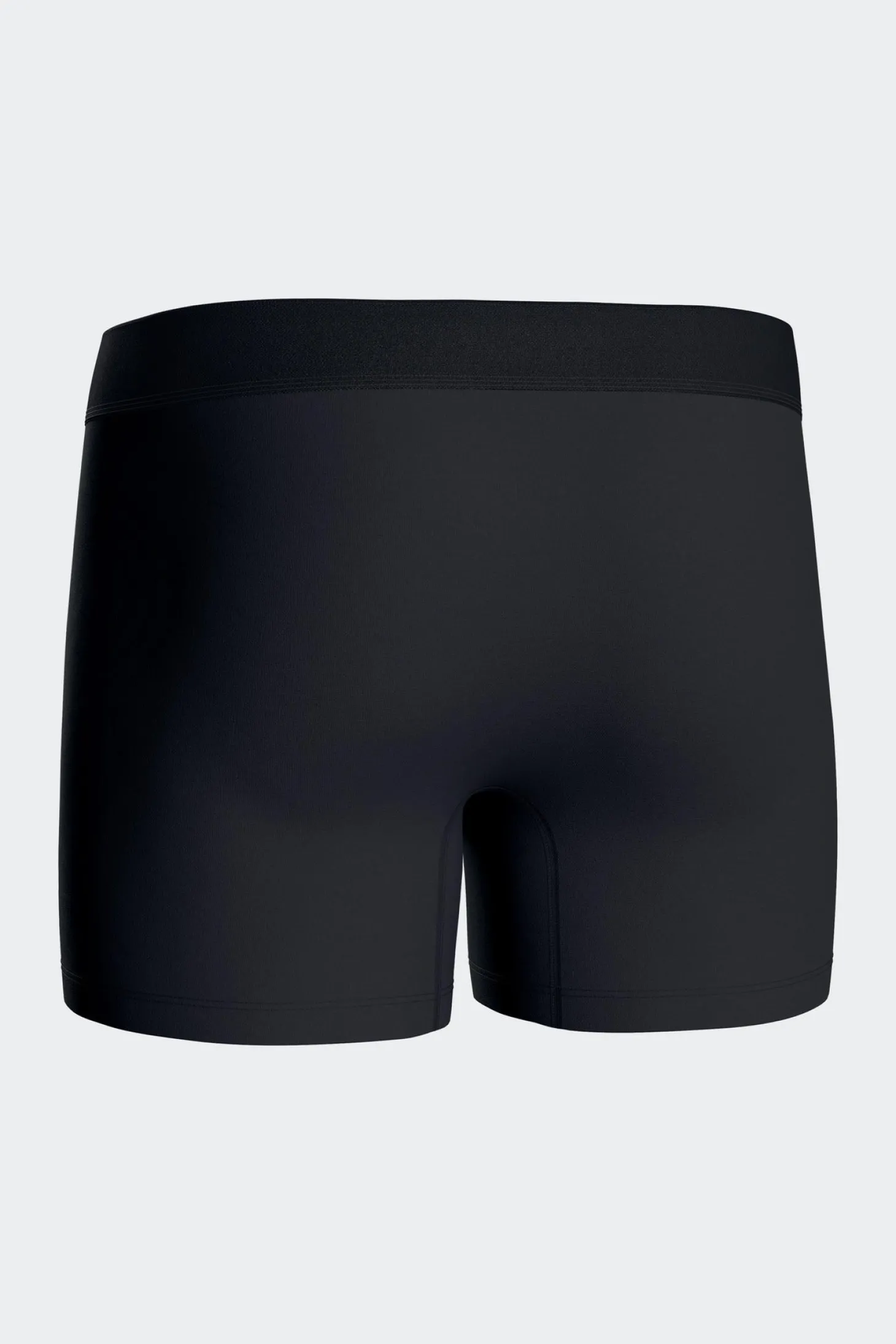 Lot de 2 boxers en coton stretch micro-motifs graphiques bleu foncé