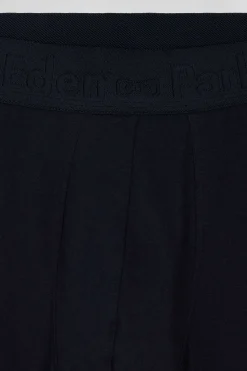 Lot de 2 boxers en coton stretch uni et cerclé gris anthracite