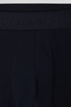 Lot de 2 boxers en coton stretch uni et cerclé rose