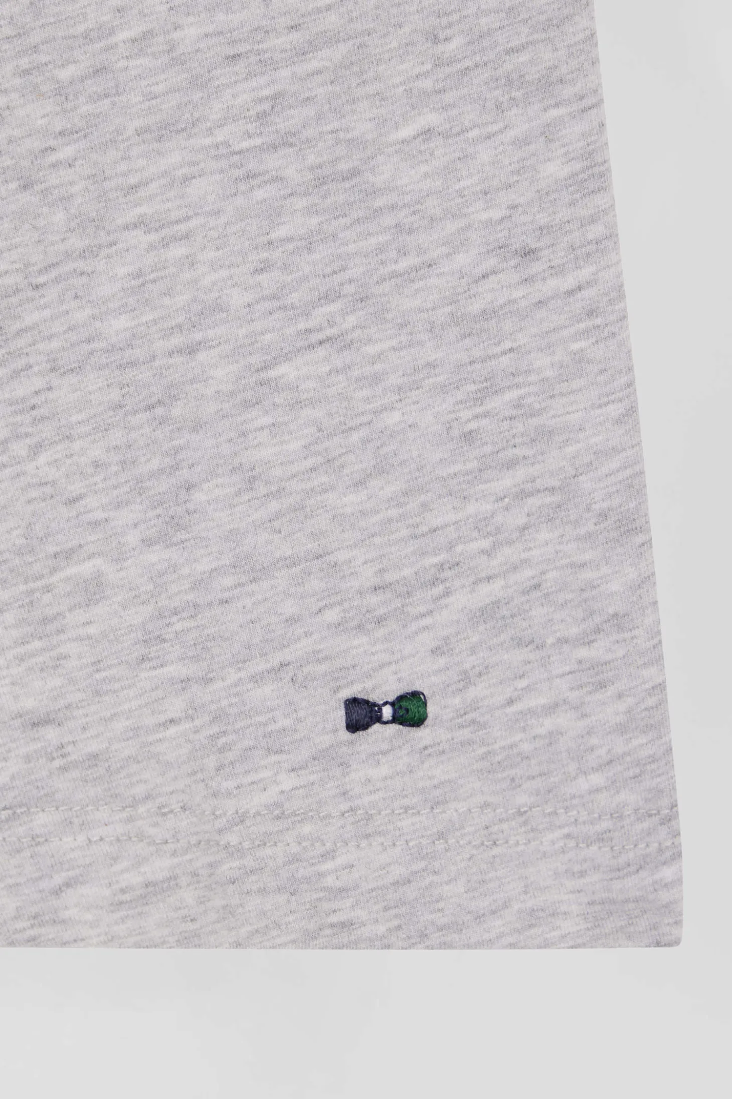 Lot de 2 boxers en coton stretch élastique tricolore gris