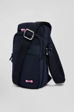 Mini sac besace bleu marine