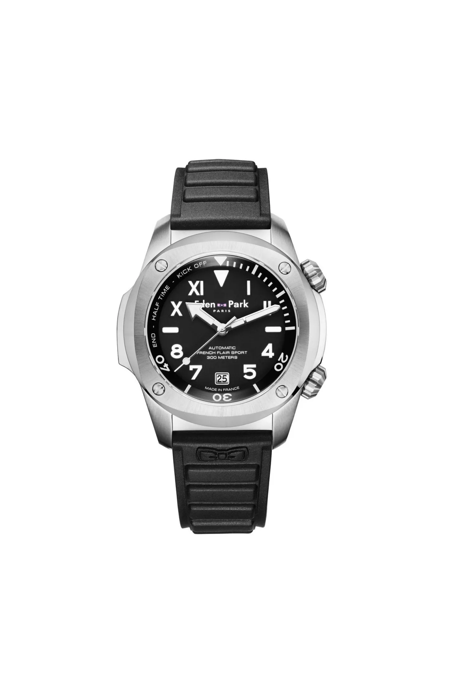 Montre automatique diver noir French Flair sport