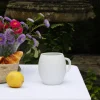 Mug blanc en porcelaine de Limoges - grand modèle