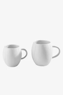 Mug blanc en porcelaine de Limoges - petit modèle