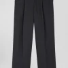Pantalon à carreaux gris anthracite coupe Relaxed