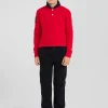 Pantalon chino en coton stretch bleu marine coupe Regular