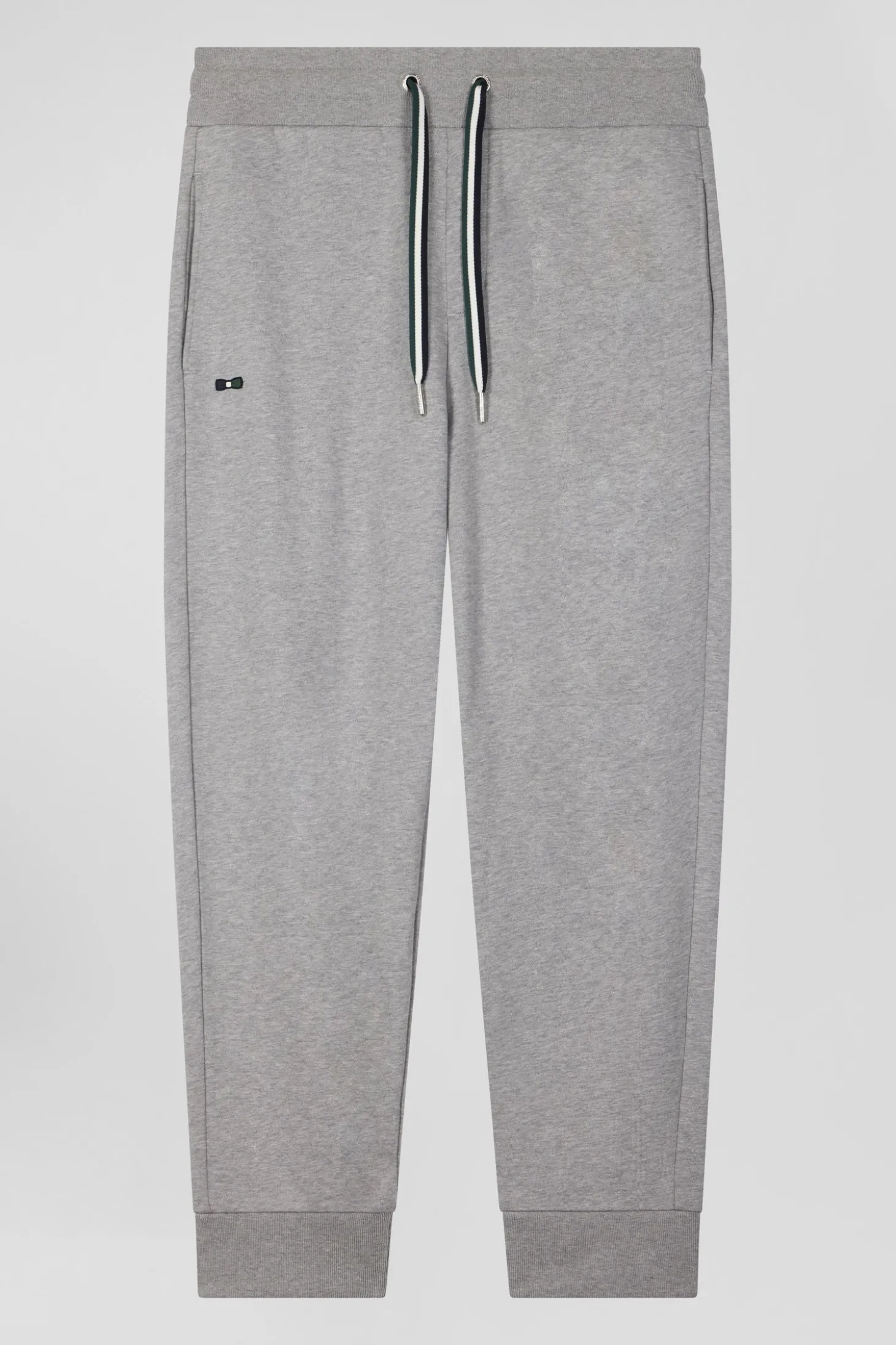 Pantalon jogging en molleton gratté gris coupe Relaxed