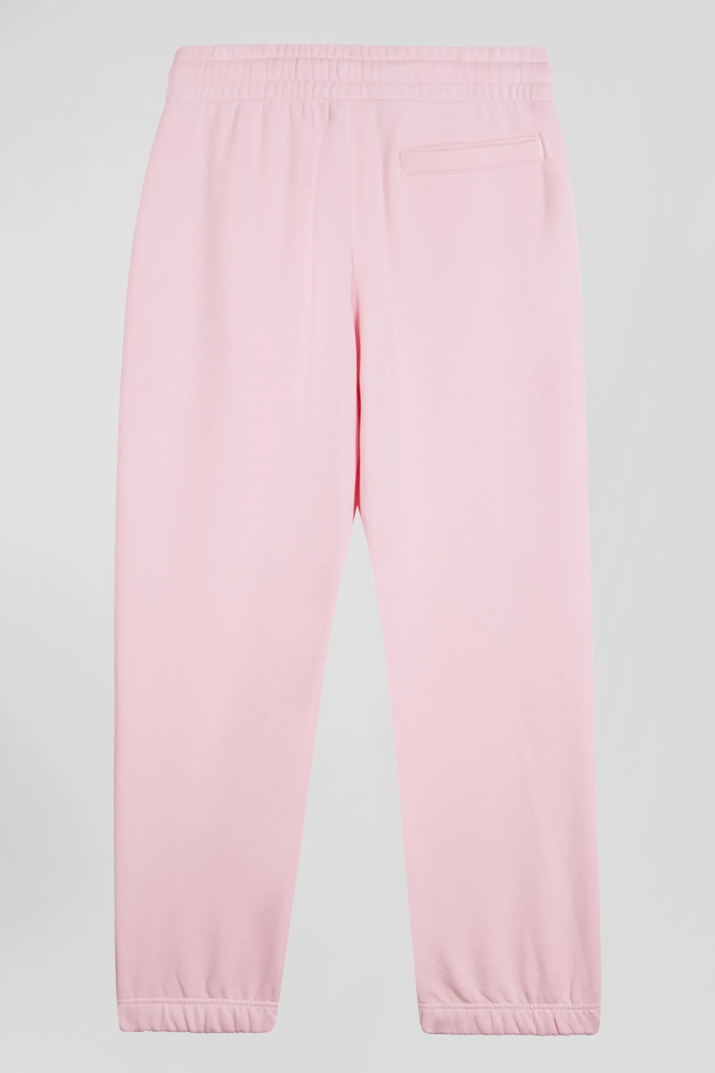 Pantalon jogging en molleton gratté rose coupe Regular