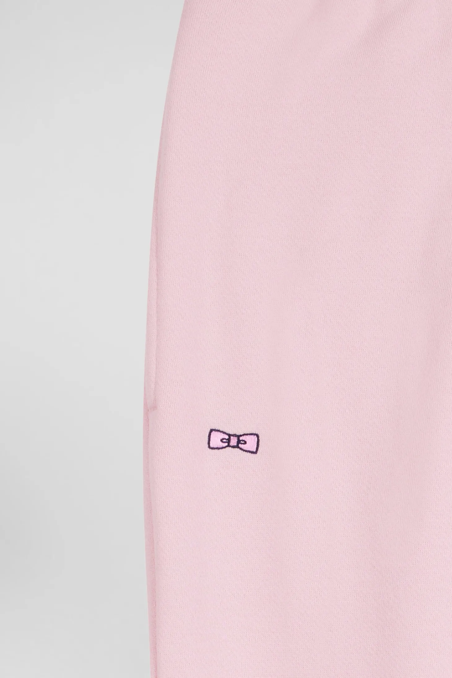 Pantalon jogging en molleton gratté rose coupe Regular