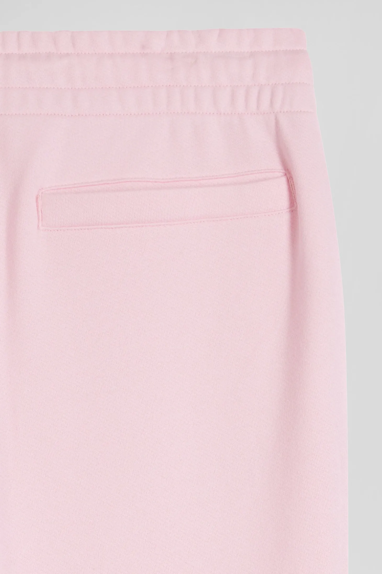 Pantalon jogging en molleton gratté rose coupe Regular