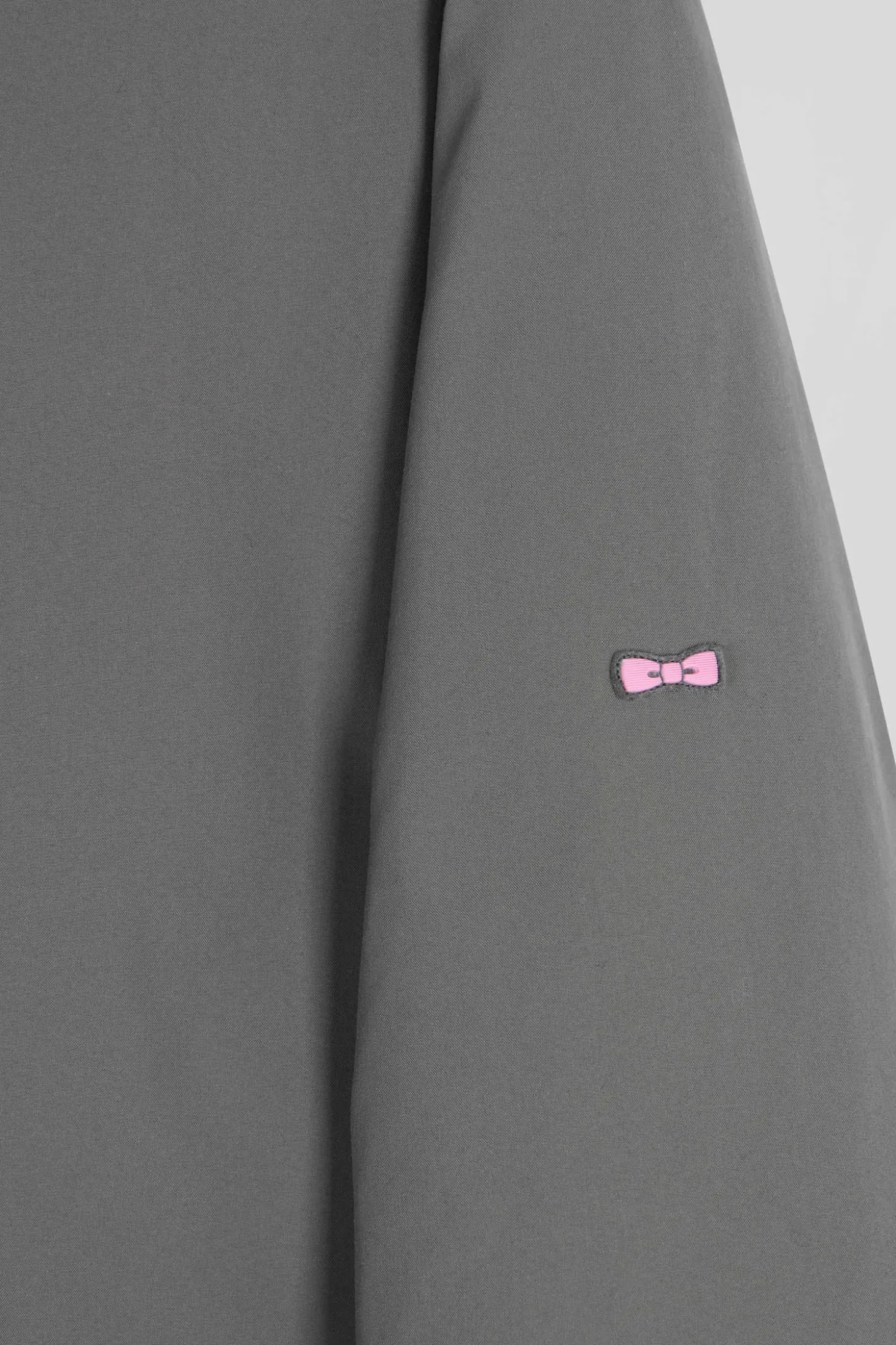 Parka à capuche grise