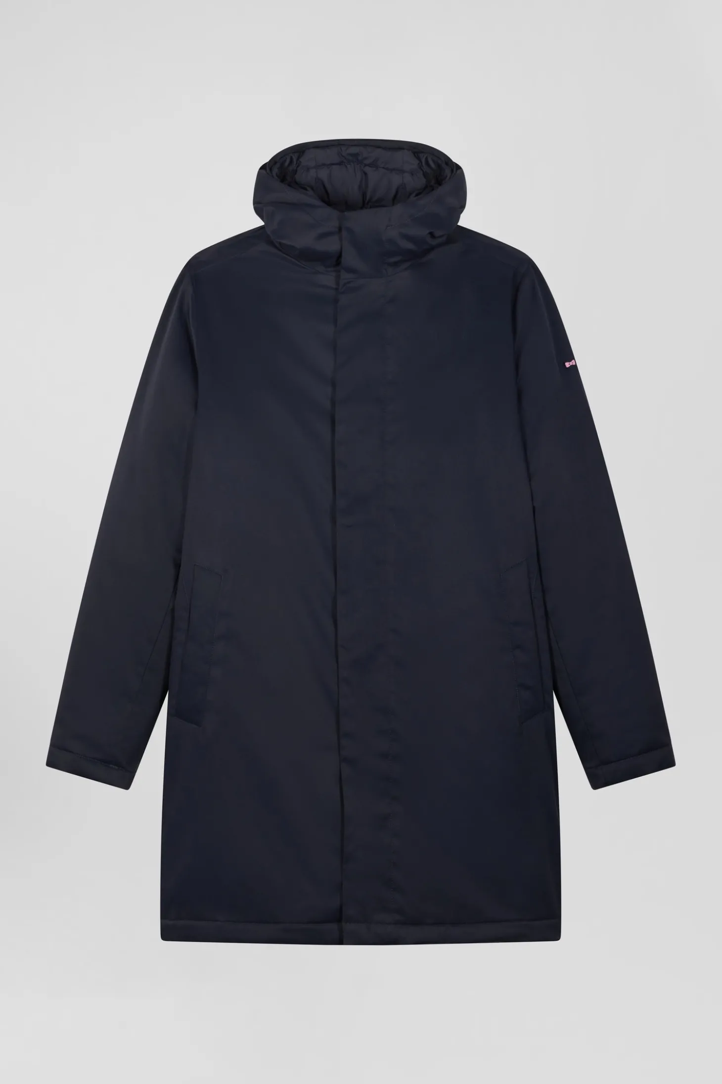 Parka et doudoune 2-en-1 en nylon bleu marine