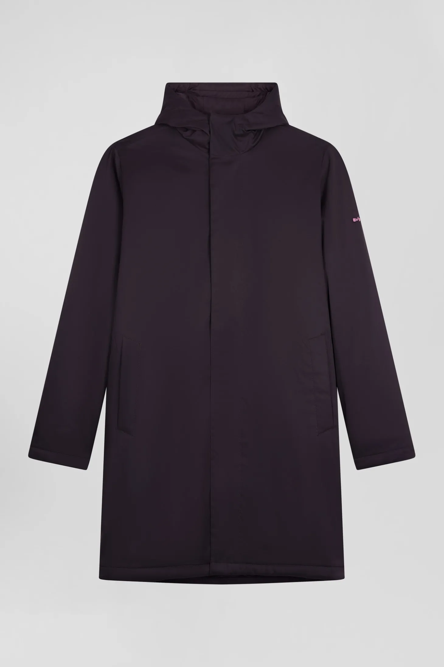 Parka et doudoune 2-en-1 en nylon marron