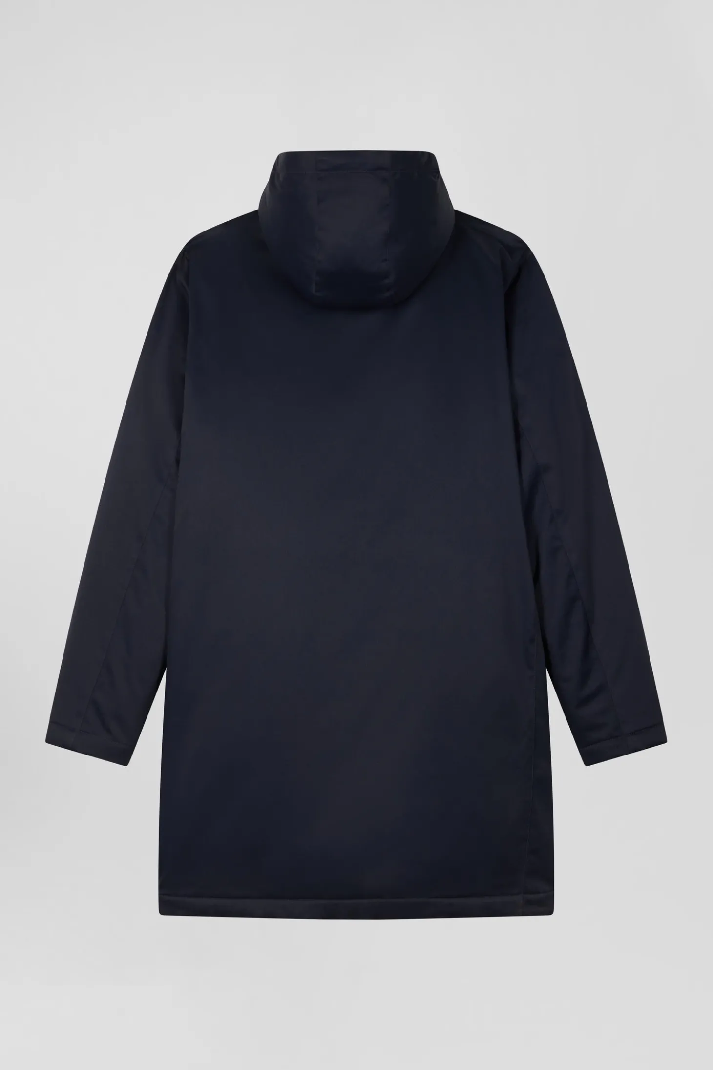 Parka et doudoune 2-en-1 en nylon bleu marine