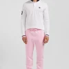 Polo manches longues en piqué coton blanc broderie XV de France coupe Regular