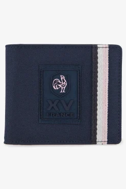 Portefeuille format italien XV de France tricolore