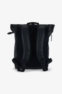 Sac à dos bleu foncé effet grainé