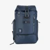 Sac à dos bleu foncé multipoches