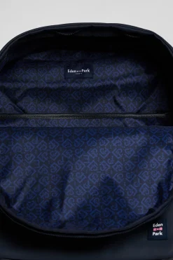 Sac à dos bleu marine sérigraphie rugby Eden Park