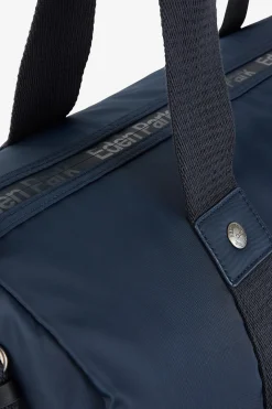 Sac de sport polochon bleu foncé