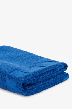 Serviette de sport bleue