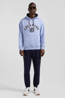 Sweatshirt en coton ciel coupe Oversize