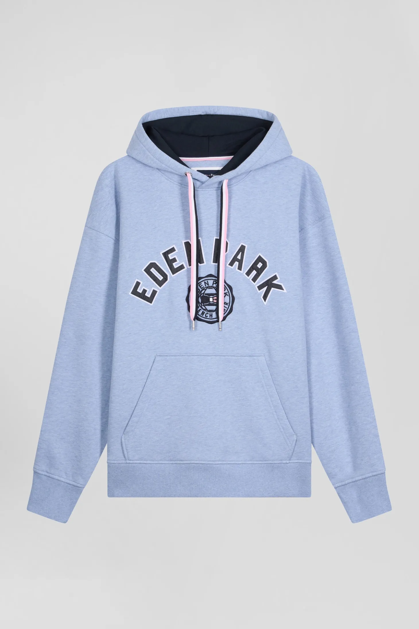 Sweatshirt en coton ciel coupe Oversize