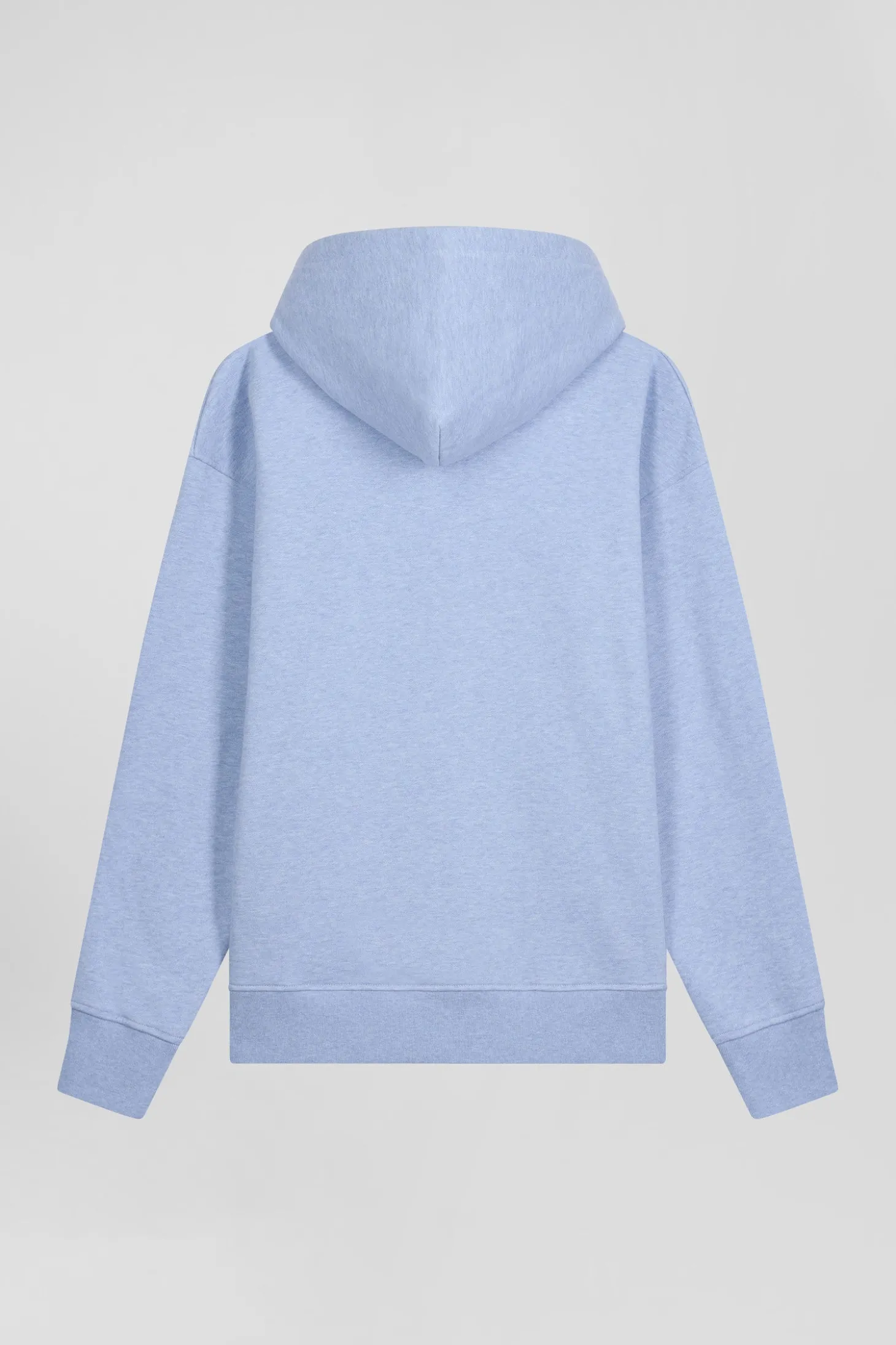 Sweatshirt en coton ciel coupe Oversize