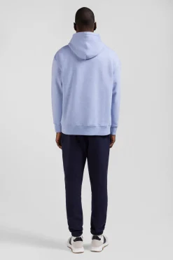 Sweatshirt en coton ciel coupe Oversize