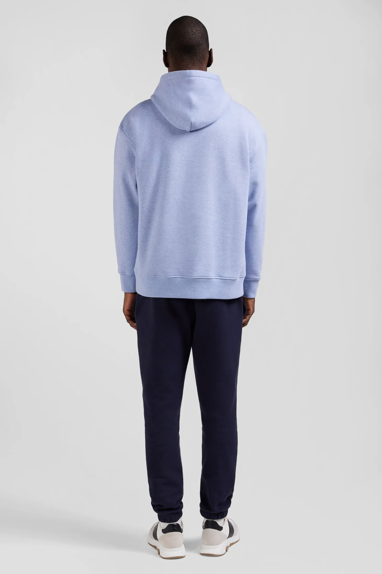 Sweatshirt en coton ciel coupe Oversize