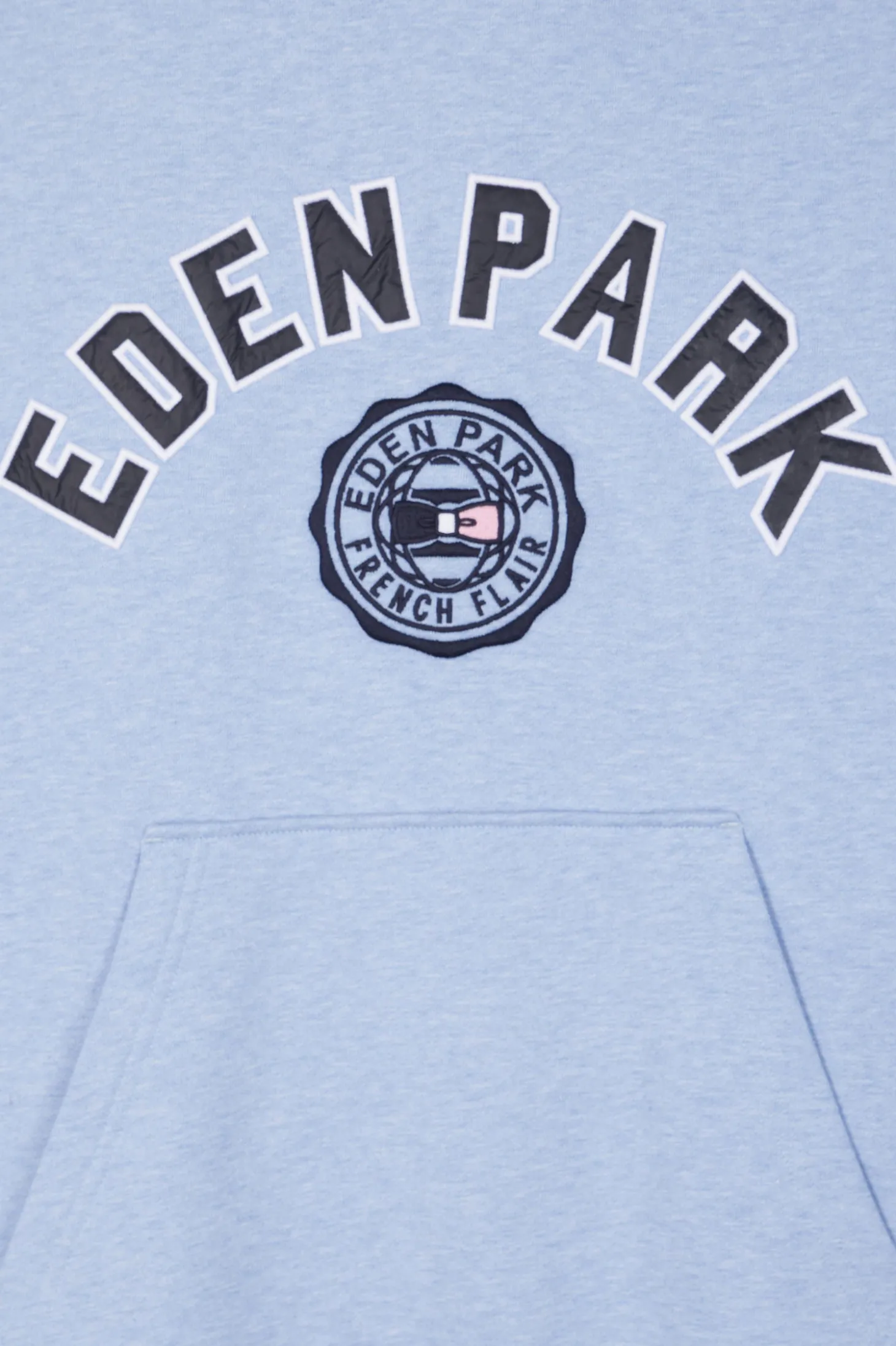 Sweatshirt en coton ciel coupe Oversize