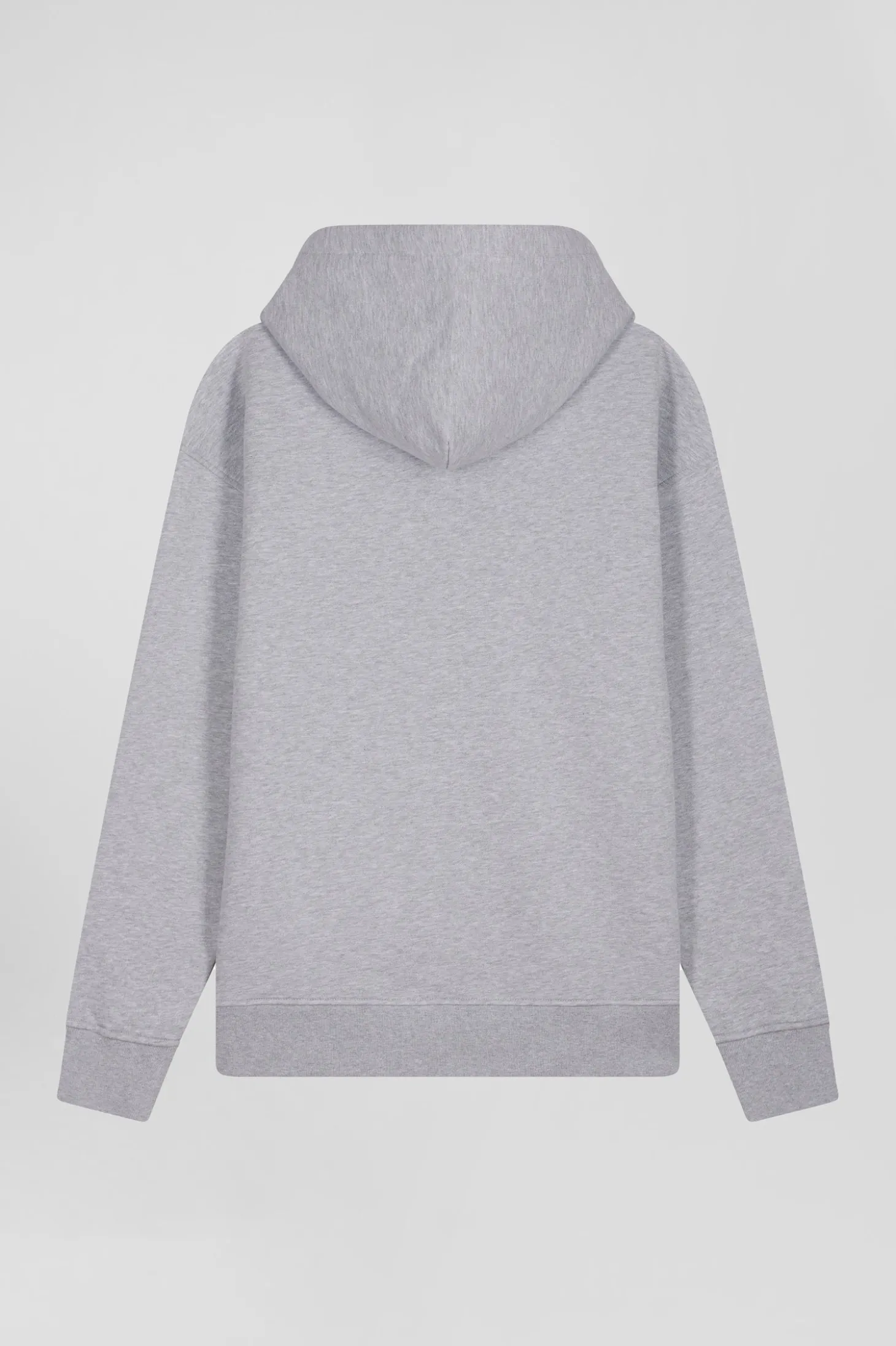 Sweatshirt en coton gris coupe Oversize