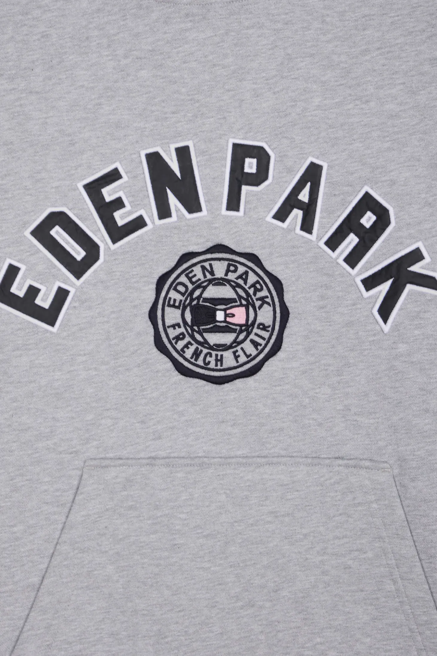 Sweatshirt en coton gris coupe Oversize