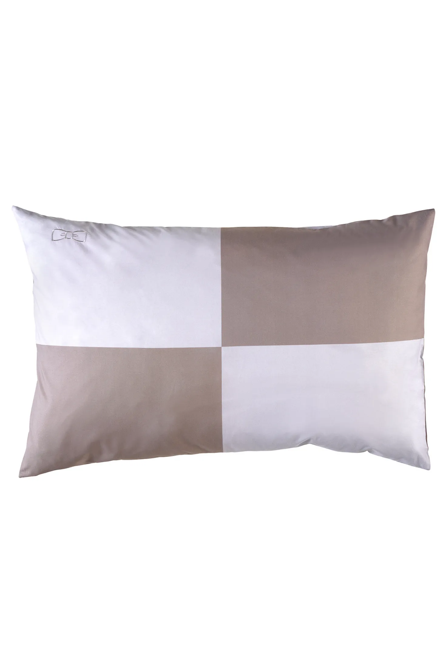 2 taies d'oreiller rectangulaires barbarian gris - Beau plongeon