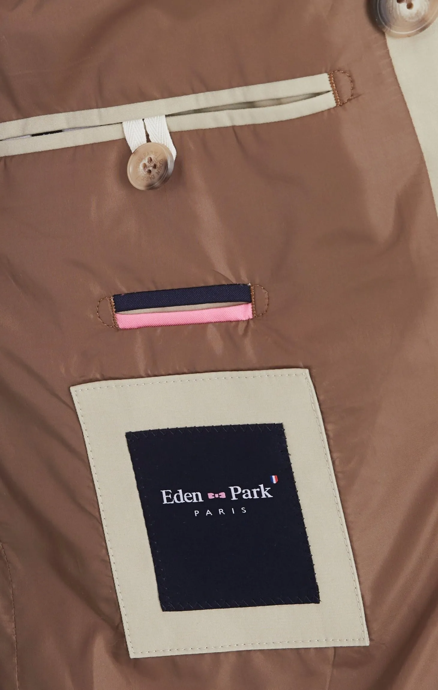 Trench coat déperlant beige