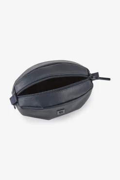 Trousse ovale bleu foncé